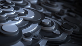 Thumbnail image for 3D Circle Steps (Silver) wallpaper