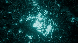 Thumbnail image for Glowing Fluid (Teal) wallpaper