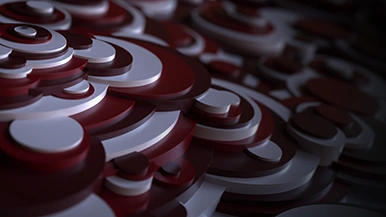 Thumbnail image for 3D Circle Steps (Dark Red) wallpaper