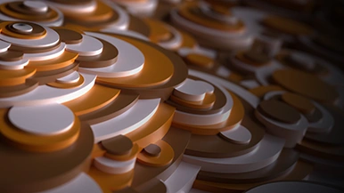 Thumbnail image for 3D Circle Steps (Gold) wallpaper