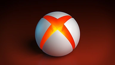 Thumbnail image for 3D XBOX Ball (Orange) wallpaper