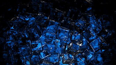 Thumbnail image for Ice Cubes (Blue) wallpaper