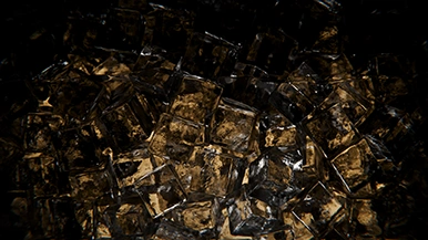 Thumbnail image for Ice Cubes (Tan) wallpaper