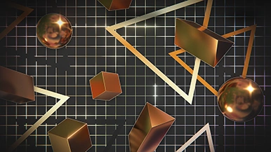Thumbnail image for Retro Grid (Gold) wallpaper